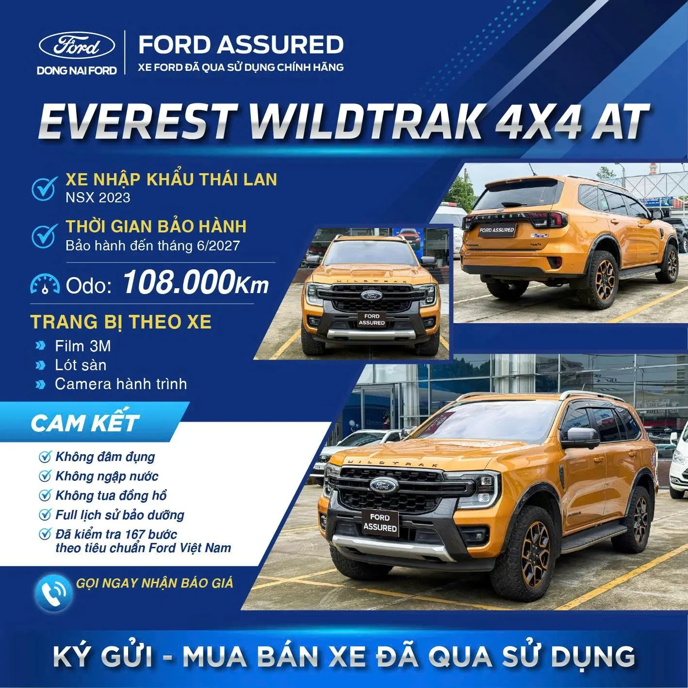 FORD EVEREST WILDTRAK 2023 (4x4, AT)